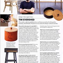 Tim Evershed featured in Homes and Garden Magazine