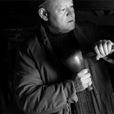 Dickie Baugh, the Wood Warlock, woodcarver