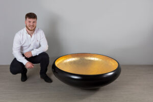 Jed Corbett a 50 week student at Robinson House-Studio, furniture design courses