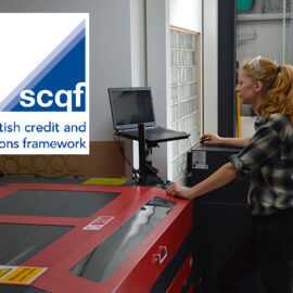 Scottish Qualifications Authority (SQA) have credit rated our popular 50 Week Furniture Design and Makers’ course at SCQF Level 8