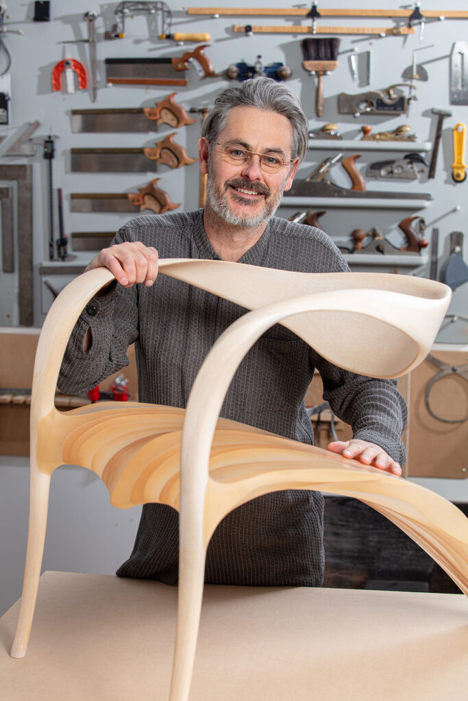 Marc Fish with Ethereal Chair