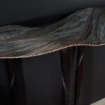 Student Elliott Butterwick's flooded fens console table