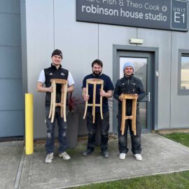 Stool Making Week at RHS. Theo Cook Fine Furniture Tutor