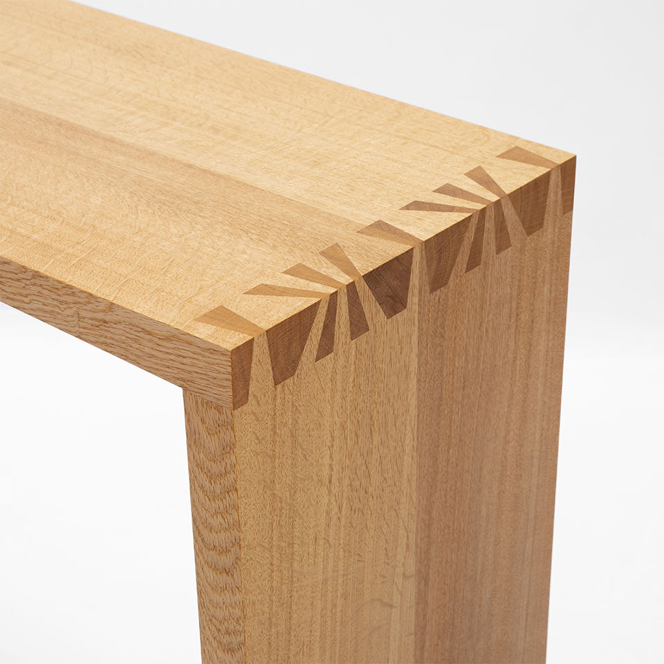 Theo Cook's award winning console table